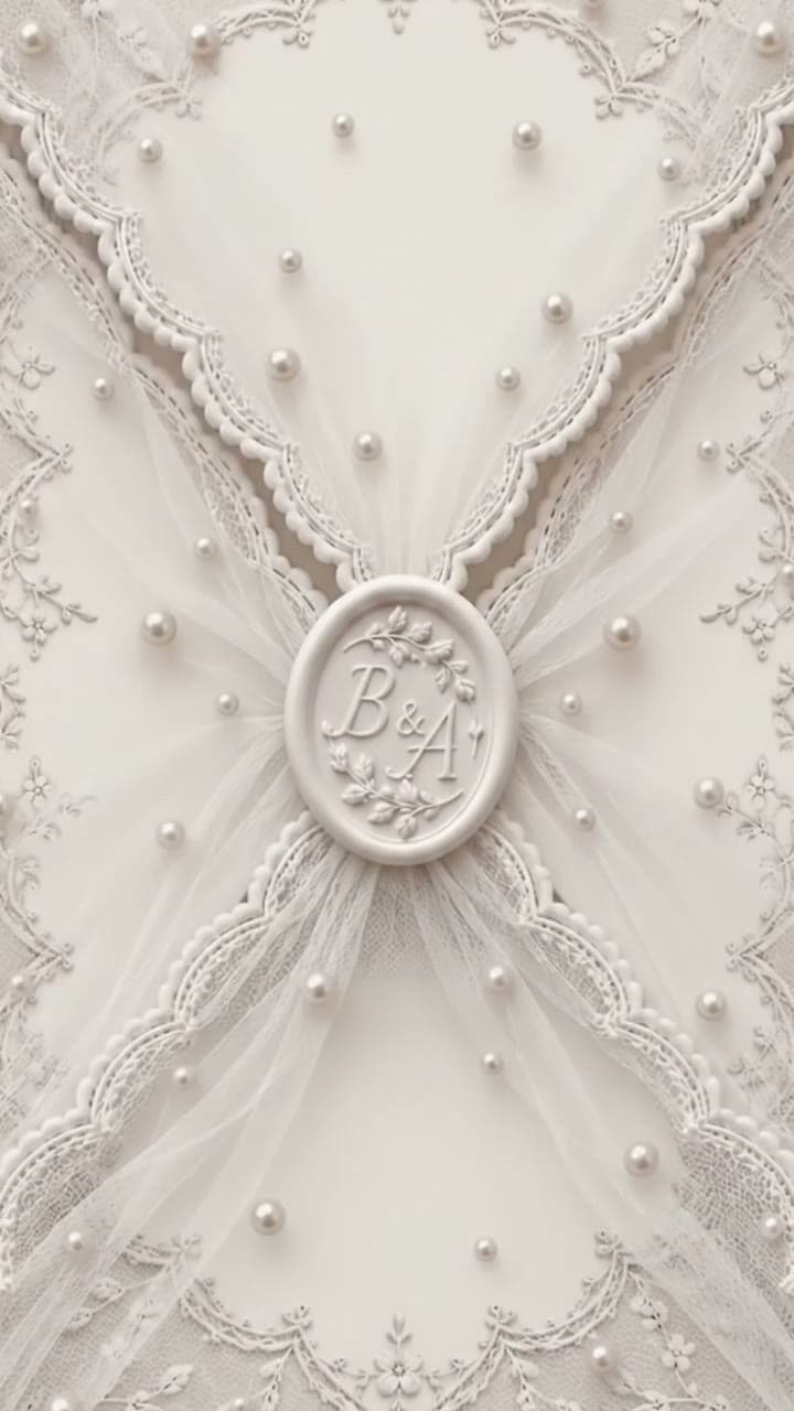 Bordeaux Lace invitation design preview