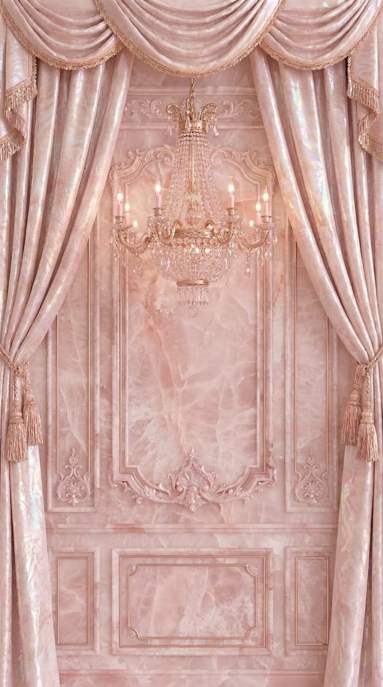 Rose Quartz invitation design preview